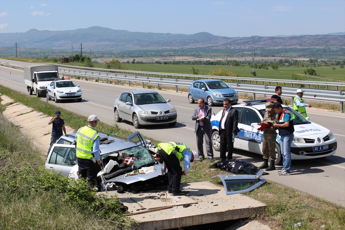 trafik kazasi tokat