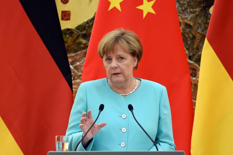 Angela Merkel Çin'de 1 merkel cin