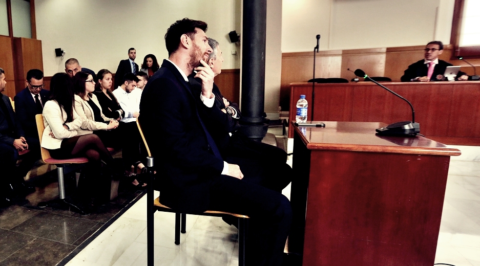 Messi sanık sandalyesinde 1 messi mahkeme