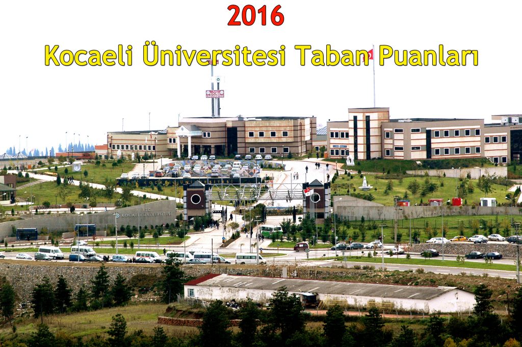 kocaeli universitesi taban puanları