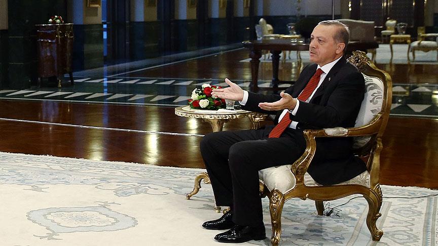 Erdoğan'dan vize muafiyeti açıklaması 1 erdogan roportaj