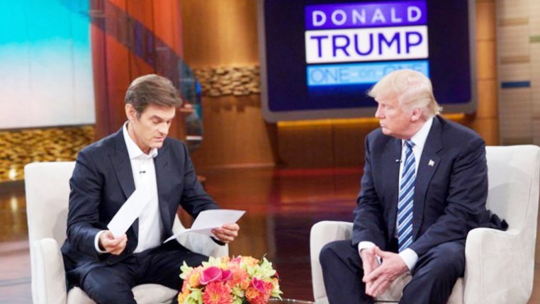 donald trump mehmet oz