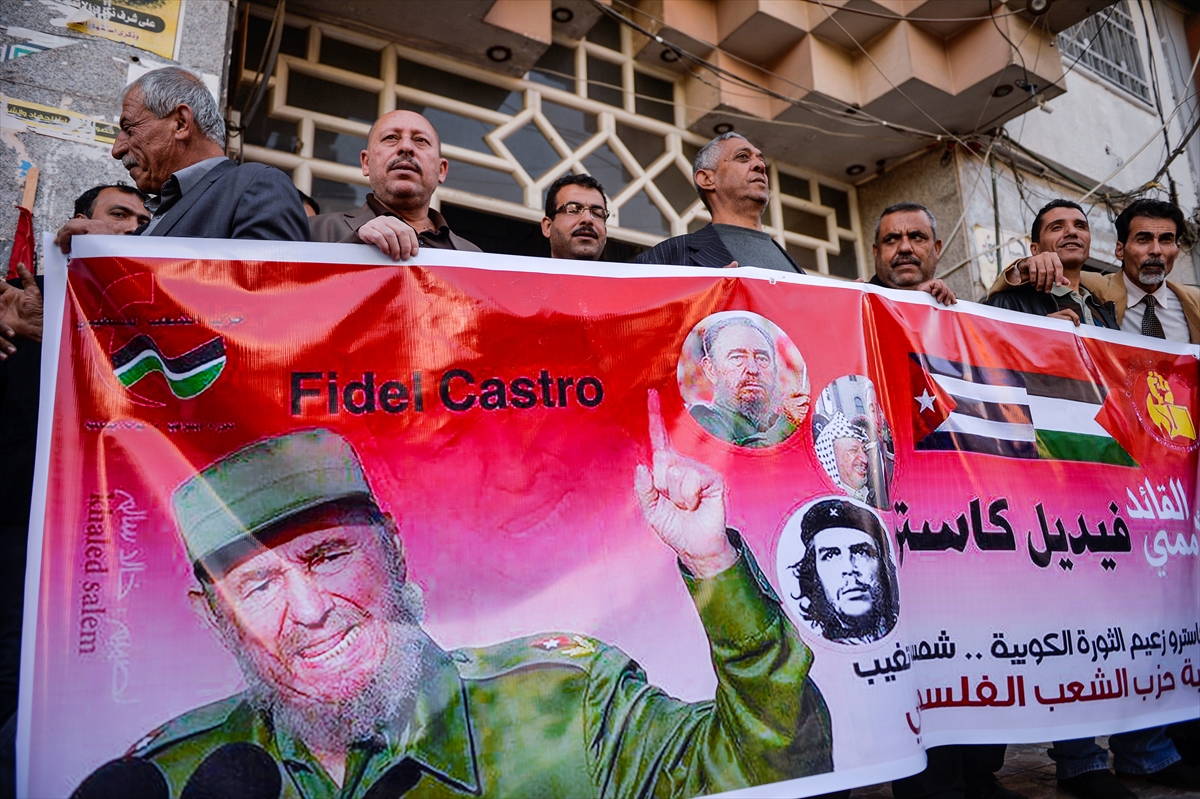Fidel Castro Gazze'de anıldı 1 fidel castro gazze