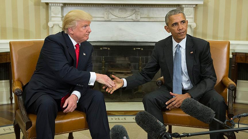 ABD Başkanı Barack Obama, yeni başkan Donald Trump ile yönetimin devir sürecini görüşmek üzere Beyaz Saray’da bir araya geldi.
