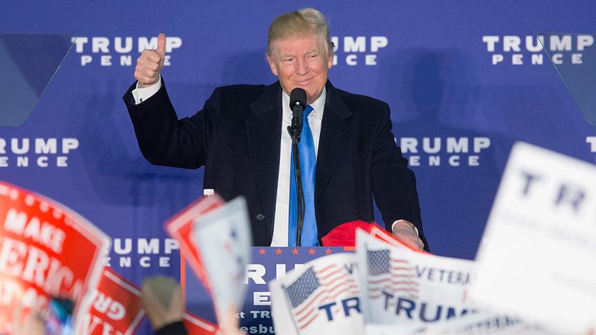 Zafer konuşması şaşırttı 1 trump zafer konusmasi