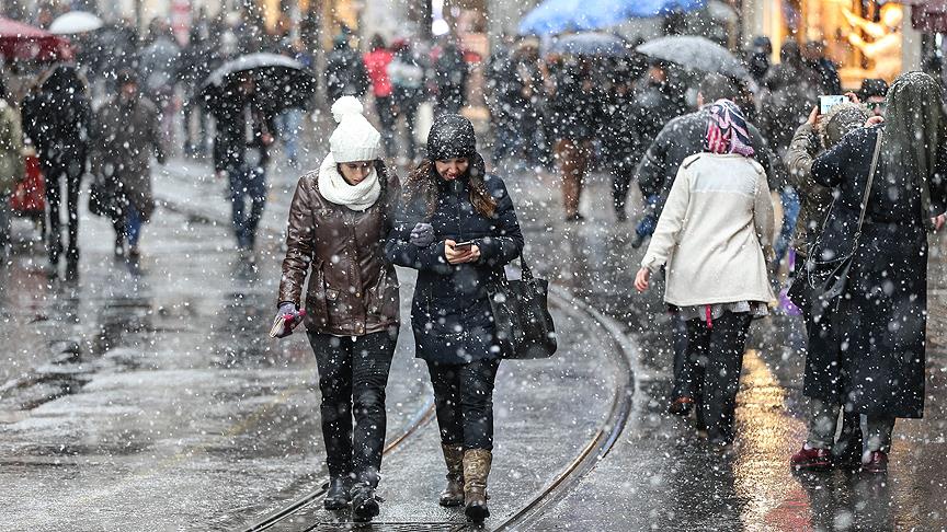İstanbul için yoğun kar yağışı uyarısı 1 istanbul kar