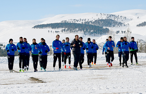 Eksi 20 derecede antrenman 1 sarikamis spor