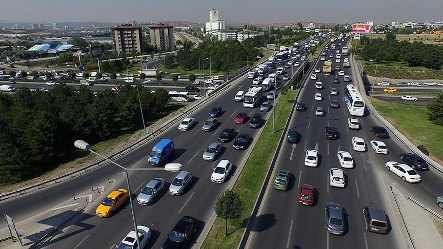 ankara trafige kapali yollar