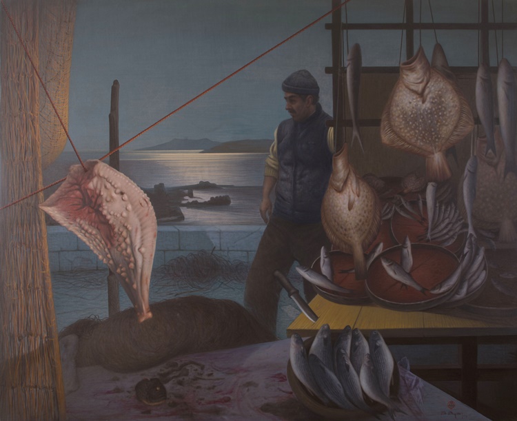 Ressam Aydın Ayan’ın 45. Sanat Yılı Retrospektif Sergisi Üzerine İzlenimler 12 Sır ve Büyülü Gerçek Sergisi