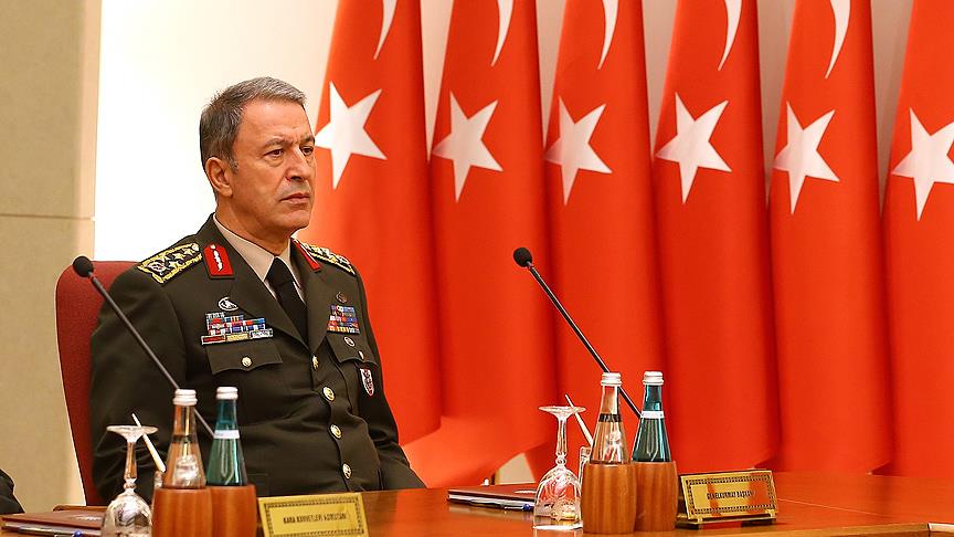 Hulusi Akar'ın yanıtları basına dağıtıldı 1 hulusi akar bakanlar kurulu
