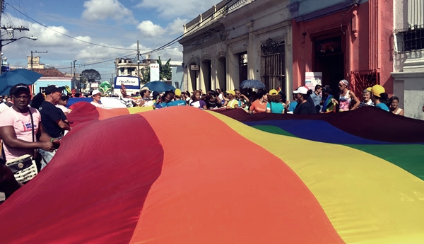 Küba LGBT yürüyüşü