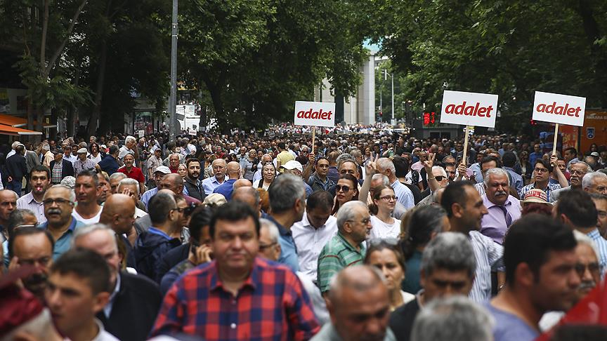 Kemal Kılıçdaroğlu'nun "Adalet Yürüyüşü" başladı! İşte ilk konuşması 1 chp adalet yuruyusu
