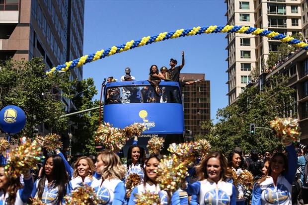 5 maçlık seride sosyal medya rekoru! 17 milyon tweet 1 golden state sampiyonluk