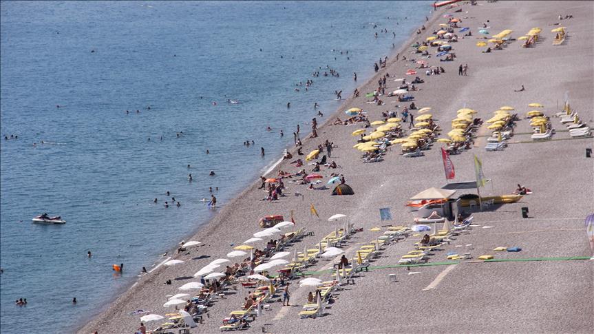 Turist sayısında yüzde 16 artış 1 turizm plaj