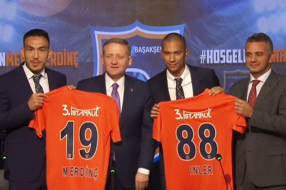 Gökhan İnler ve Mevlüt Erdinç resmen Başakşehir'de 1 gokhan inler mevlut