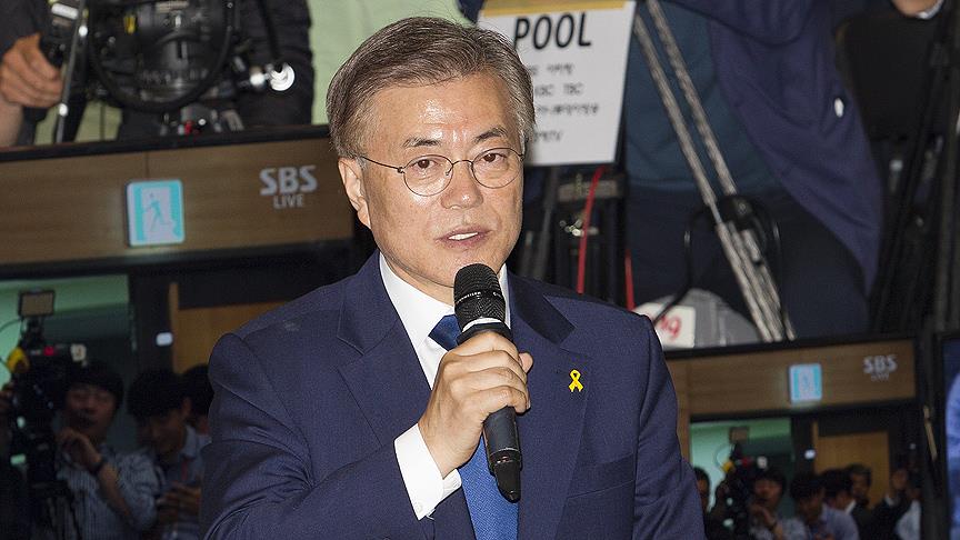 "Kore Yarımadası'nda bir daha asla savaş olmayacak" 1 moon jae in