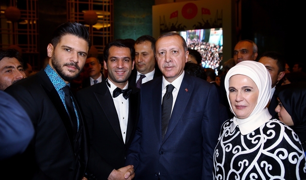 Cumhurbaşkanı Erdoğan, Cumhuriyet resepsiyonunda konuşuyor 1 erdogan cumhuriyet bayrami