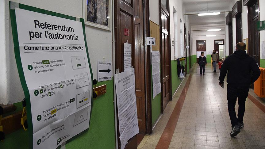 İtalya'daki referandumdan da "Evet" çıktı 1 italya referandum 1
