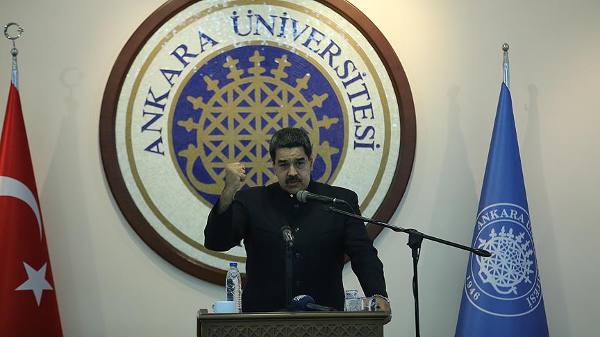 Nicolas Maduro Ankara'da