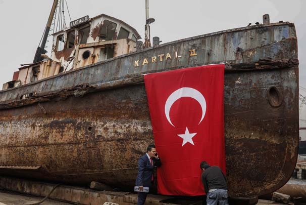 Atatürk'ün ünlü sözünü söylediği o gemi bulundu! 1 geldikleri gibi giderler