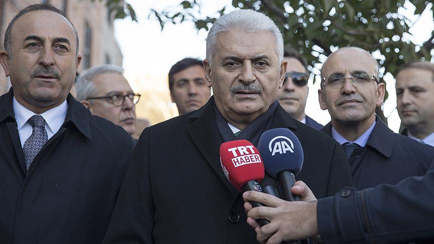 Başbakan Binali Yıldırım ABD'den döndü 1 binali yildirim abd