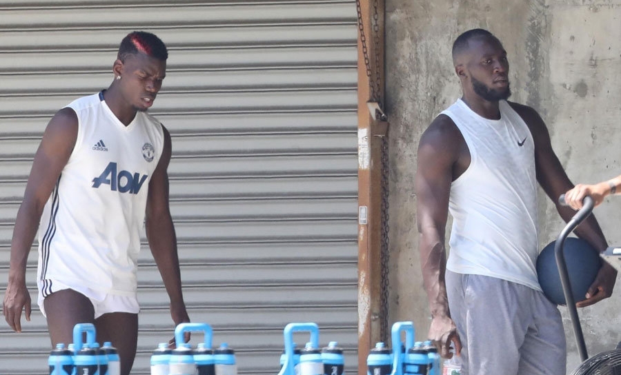 Romelu Lukaku - Paul Pogba