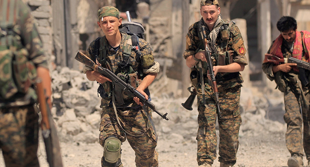 "ABD Suriye'nin kuzeyinde yeni bir yerel yönetim kurmayı planlıyor" 1 suriye ypg