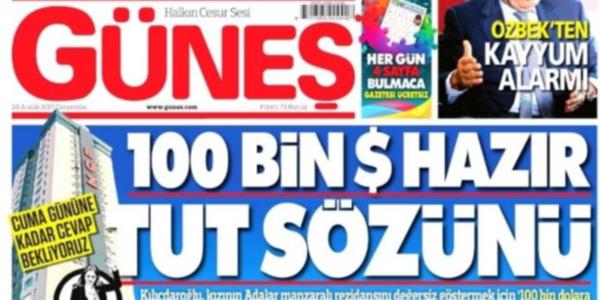 gunes gazetesi zeynep kilicdaroglu