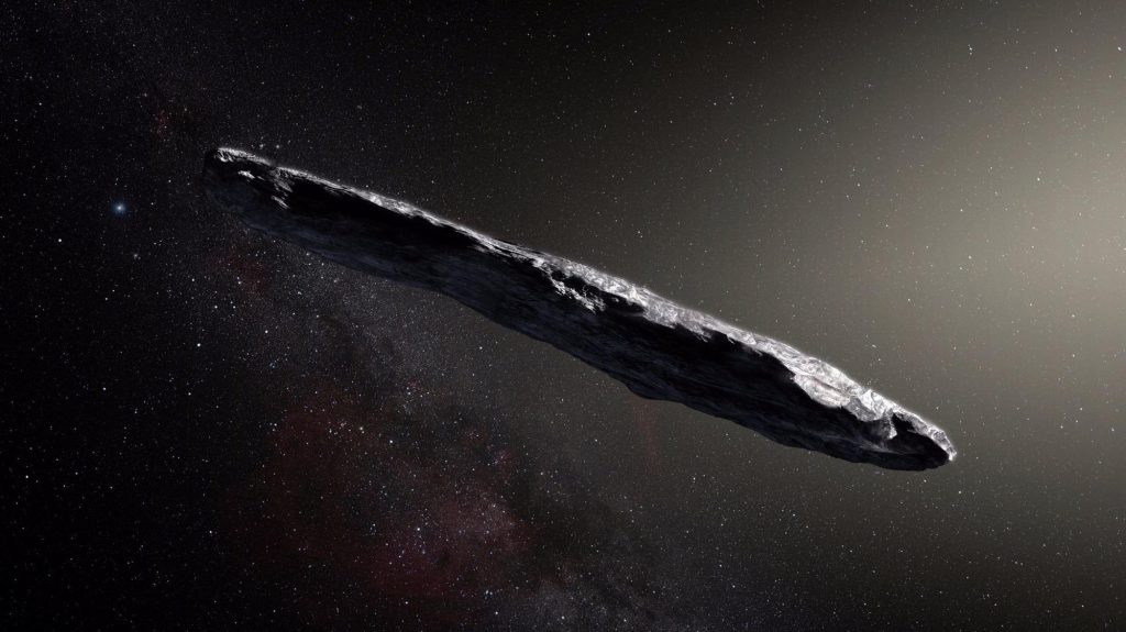 oumuamua goktası uzay gemisi