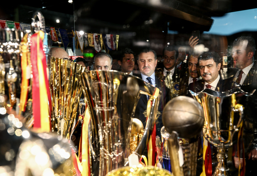 Galatasaray'da resmi açılış yapıldı 1 galatasaray muzesi