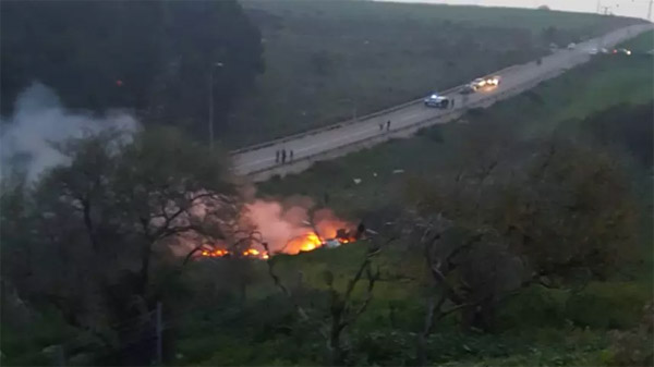 Son dakika: Suriye'de İsrail'in F16'sı düşürüldü! 1 iran suriyede irail F16 uçağı düşürüldü