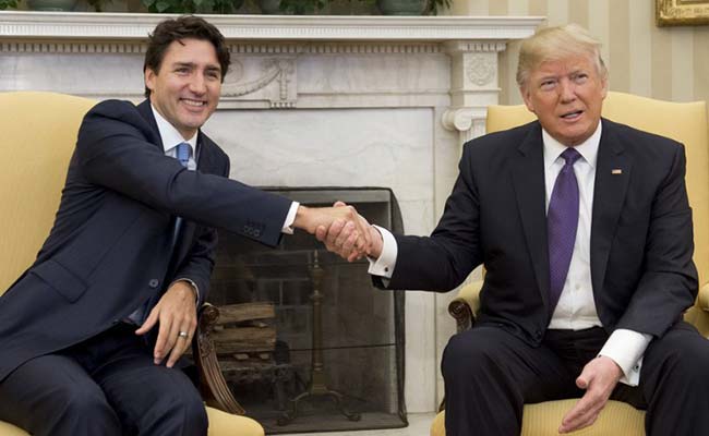 Trump Trudeauya yalan söyledi