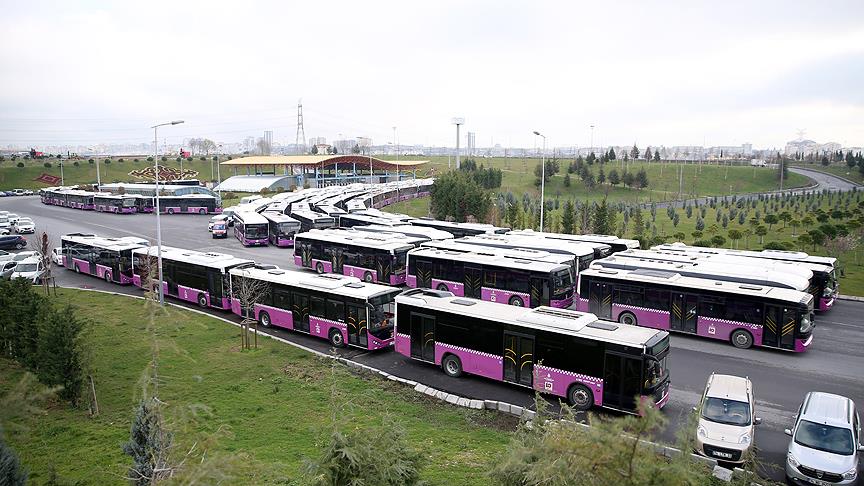 İstanbul'daki halk otobüsü grevinde yeni gelişme 1 erguvan otobusler