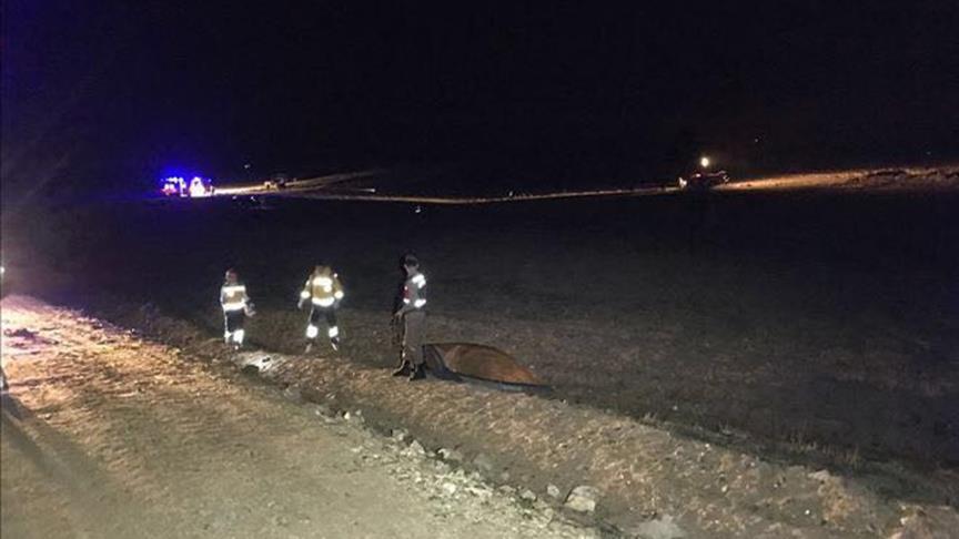 Nevşehir'de askeri uçak düştü: 1 şehit