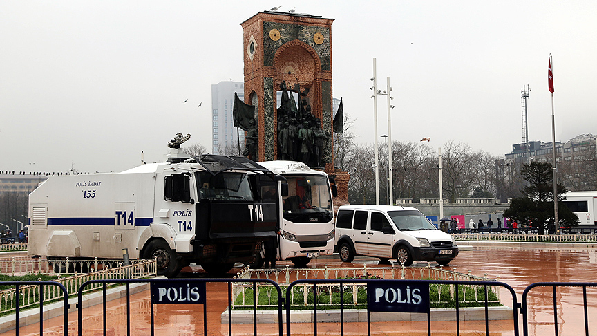 Polis Taksim Meydanı'nı kapattı! İşte sebebi 1 taksim meydani polis