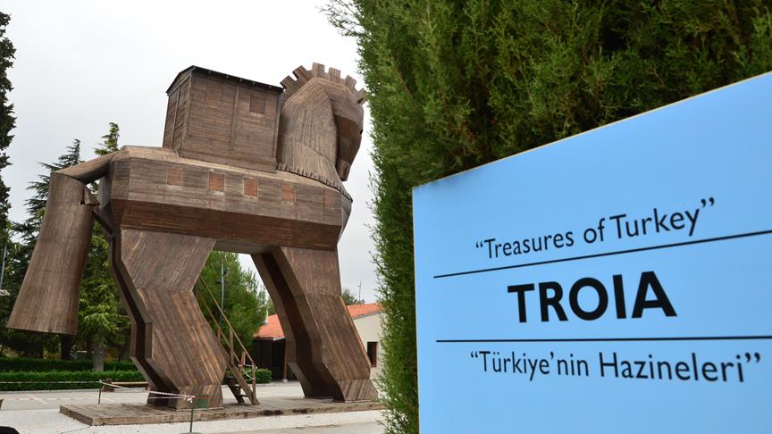 UNESCO Dünya Kültür Mirası Troya yeniden canlanıyor