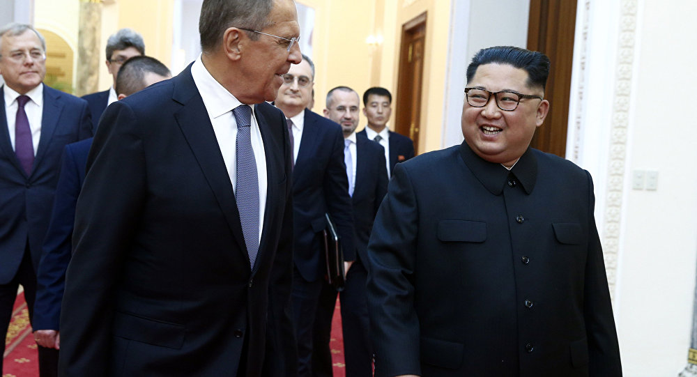 Kim Jong-un Lavrov ile görüştü 1 kim jong un lavrov