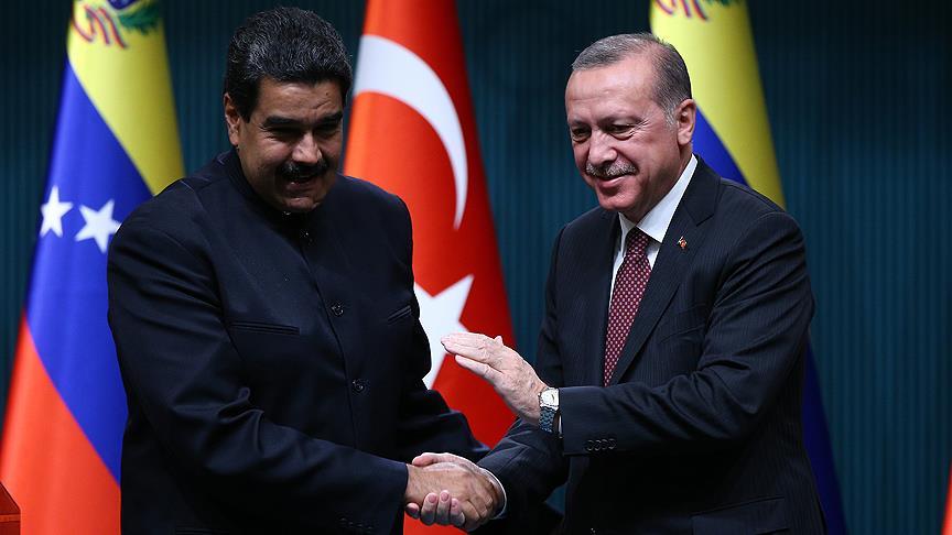 Erdoğan'dan Maduro'ya tebrik telefonu 1 maduro erdogan 0973637