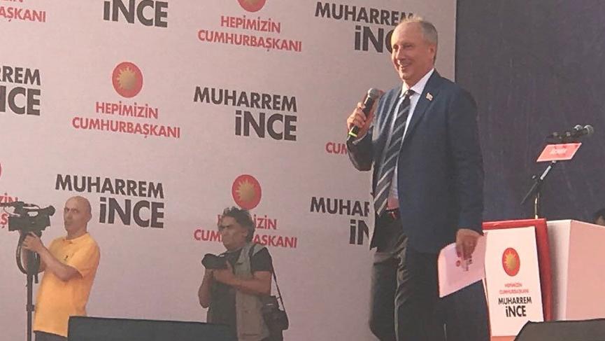 Muharrem İnce'nin İzmir mitingine rekor katılım