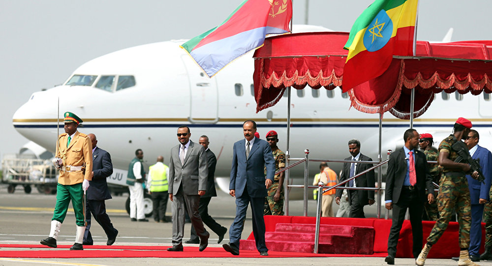 İki Afrika ülkesi arasında tarihi ziyaret 1 eritre etiyopya