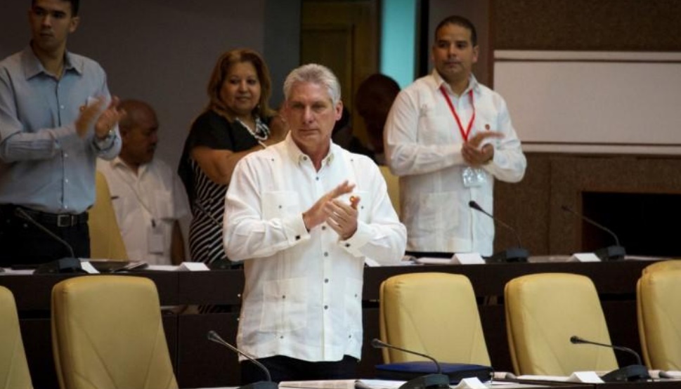 Küba yine destekledi: Elektrik kesintileri sabotaj 1 miguel diaz canel kuba abd