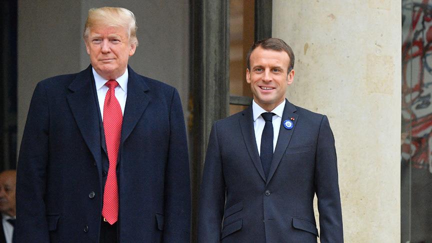 macron trump