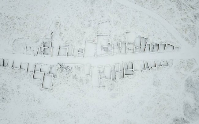 Ani harabeleri karlar altında bir başka güzel (Foto Galeri) 15 ani harabeleri 11
