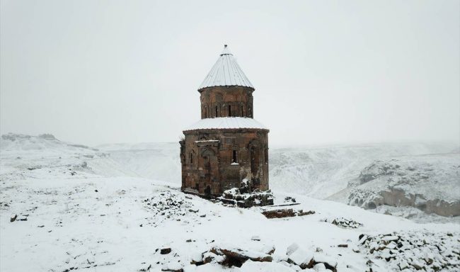 Ani harabeleri karlar altında bir başka güzel (Foto Galeri) 7 ani harabeleri 3