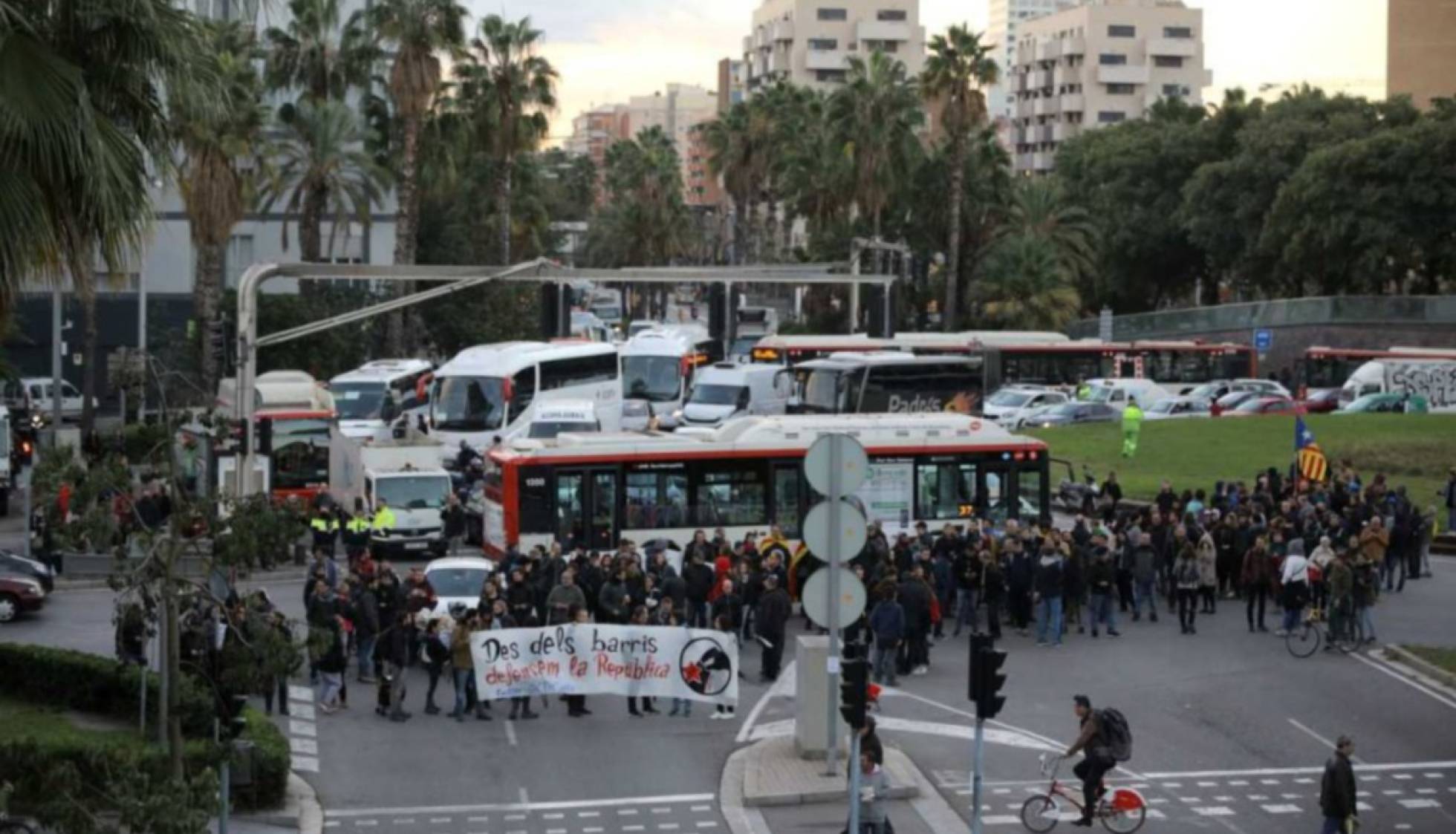 barselona protestolar