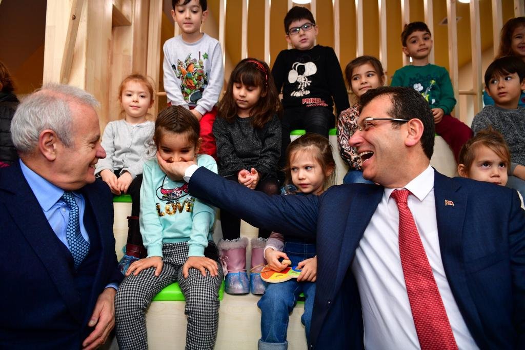 Emrem İmamoğlu kreş açılışında