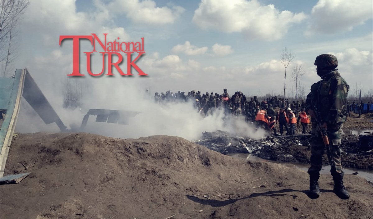 Savaşa adım adım! 2 ülke de uçak düşürdü! 1 kesmir ucak hindistan pakistan