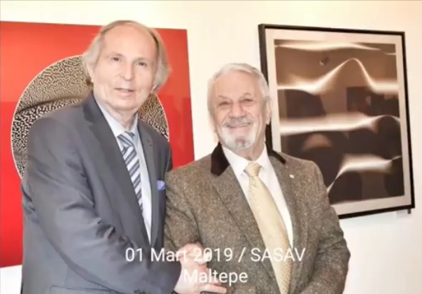 Soyut İmgelem Sergisi sanatseverleri bekliyor 5 Prof. Ismail Avcı ve Prof. Dr. Tamer Başoğlu