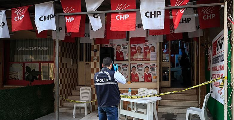 chp bayrakli saldiri