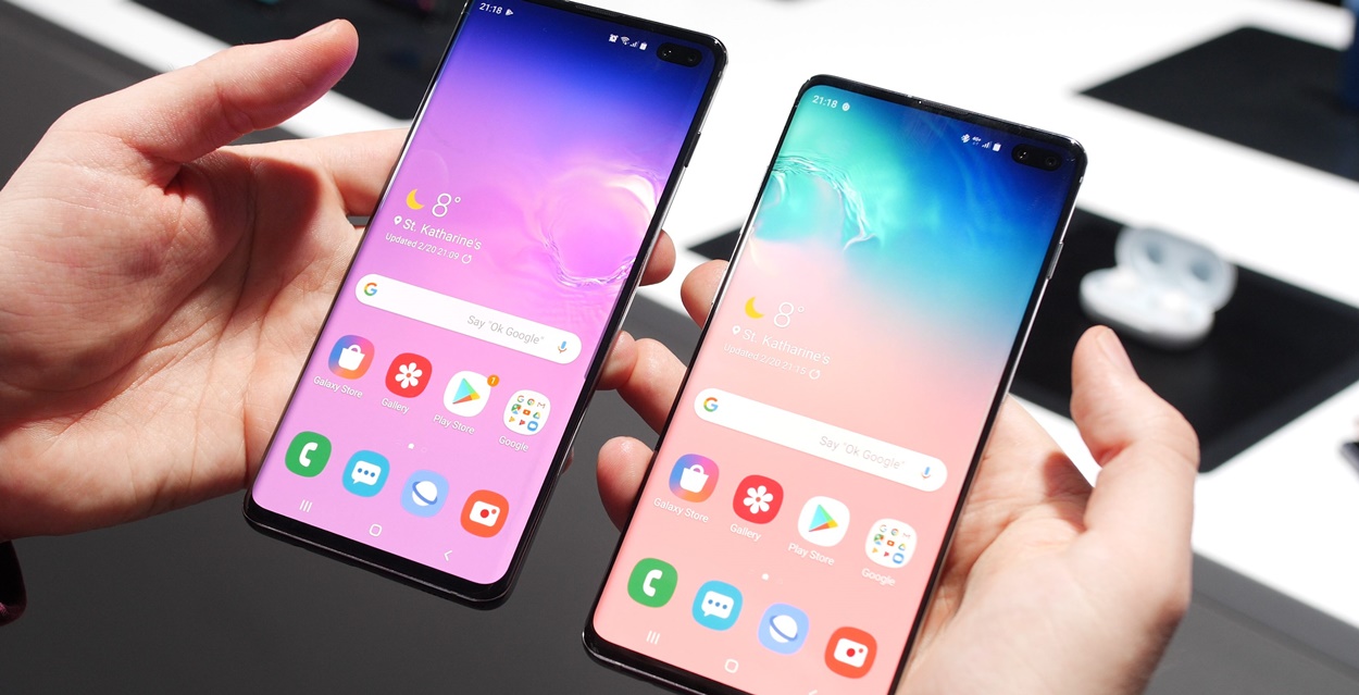 Samsung Galaxy S10 ekranına rekor puan 1 samsung galaxy s10 ekrani